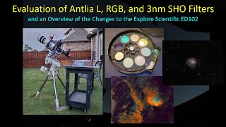 Antlia L RGB and 3 nm Pro SHO Filter Review [upl. by Oletha]