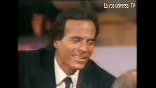 Julio Iglesias con Las Trillizas de Oro Mareco 1987 [upl. by Philoo]