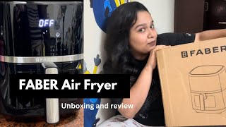 FABER AIR FRYER Unboxing and Review in Tamil [upl. by Tnecillim]