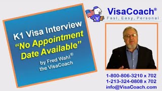 K1 Fiance Visa No Appointment Date Available at Ustraveldocscom Gen72 [upl. by Laraine]