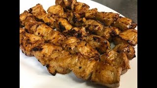 How To Make Chilli Chicken Kebabs [upl. by Krystalle]