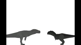 Torvosaurus vs majungasaurus test [upl. by Eedrahc]