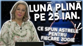 Lună Plină pe 25 ianuarie 2024 Camelia Pătrășcanu dă avertismentele pentru trei zodii [upl. by Rimaa701]