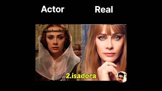 Ertugrul gazi Isadora real life cast🗡shorts viral youbeshorts [upl. by Risan]