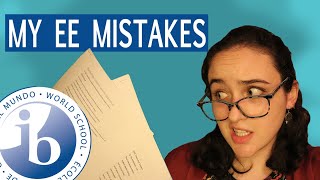 What NOT to do on your EXTENDED ESSAY  my EE mistakes and advice [upl. by Violet]