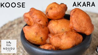 The perfect homemade Akara recipe from scratch  Ndudu by Fafa [upl. by Sascha]