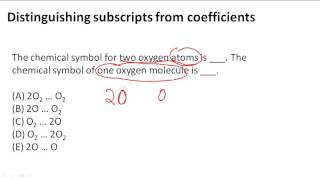 Distinguishing subscripts from coefficients [upl. by Hally104]