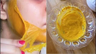 Remove Facial Hair instantly Remove Blackheads Whiteheads Gold Facial Glow at Home [upl. by Ynagoham483]