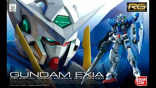 BANDAI RG GUNDAM EXIA [upl. by Sorvats]