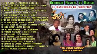 GRANDEZA MUSICAL DE MEXICO GRANDES RANCHERAS DE COLECCION [upl. by Eiramnwad]