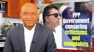 Guyanas Government censoring criticisms and complaints [upl. by Karlin]