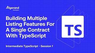 Building Multiple Listing Features For A Single Contract With TypeScript  Intermediate TypeScript 1 [upl. by Ayita70]