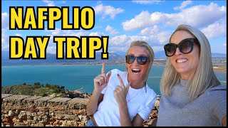 ATHENS VLOG NAFPLIO DAY TRIP  PELOPONNESE  NAFPLIO OLD TOWN  LIVING IN GREECE [upl. by Kapeed]