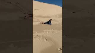 Stockton Sand Dunes Largest moving sand dune in the Southern Hemisphere great for sand boarding [upl. by Giark]