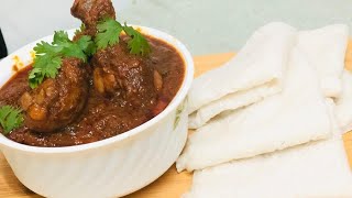 Roasted masala chicken curry and Aridosa recipe  easy recipe fabtaft  ep54 [upl. by Farman]