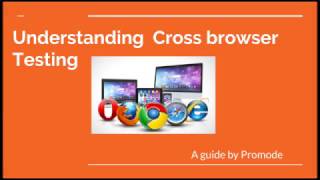 Cross Browser testing  FundamentalsUsing mindmap [upl. by Casavant]