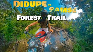 DIDUPE TO SAMSE OFFROAD  Deep Forest Trail [upl. by Ahterahs220]