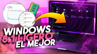 ⚡ NUEVO Windows 81 LITE  La MEJOR versión MUCHO MÁS RÁPIDA de TODAS 🚀 [upl. by Inverson]