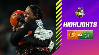 Scorchers Hold On In A Thriller  Perth Scorchers v Melbourne Stars Highlights  WBBL10 [upl. by Ellennahs]