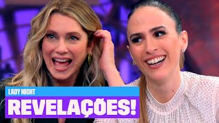 Letícia Spiller e Tata Werneck já se APAIXONARAM pela MESMA PESSOA 👀  Lady Night  Multishow [upl. by Nekal]