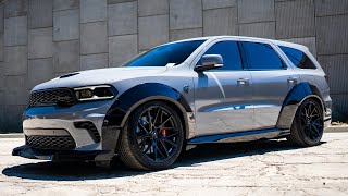 Widebody Hellcat Durango  West Coast Customs [upl. by Illoh]