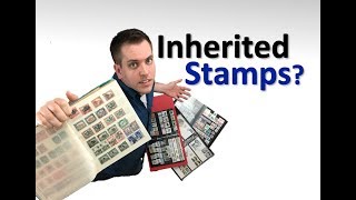 Inherited stamp collection  What to do [upl. by Bennir]