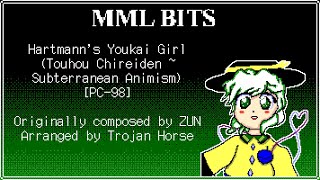 Hartmanns Youkai Girl Touhou Chireiden  Subterranean Animism PC98 [upl. by Aneleiram83]