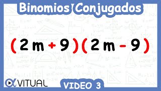 Binomios conjugados video 3 [upl. by Boser825]