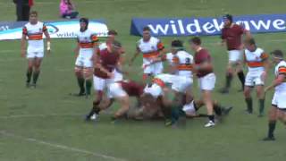 Wildeklawer Super Schools Rugby  Affies v Paul Roos Gimnasium Highlights [upl. by Hsotnas]