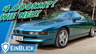 BMW 840Ci E31 1999  Am BESTEN mit V8 amp Schaltgetriebe 8er BMW im NEUZUSTAND [upl. by Ambur]