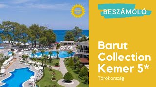 TÖRÖKORSZÁG 🌴 Barut Kemer 5 ultra all inclusive szálloda [upl. by Jovita]