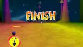 Diddy Kong Racing Time Trial Walkthrough Darkmoon Caverns [upl. by Hamlin]