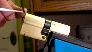 Single Pin Picking ERA 6 Pin Euro Cyinder Lock Tutorial On BINDING PINS wwwuklocksportcouk [upl. by Libys]