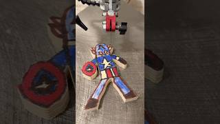 Who’s your favorite Avenger captainamerica avengers marvel mcu scrollsaw [upl. by Gilburt]