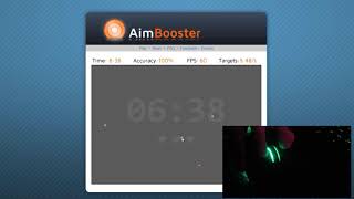 Aimbooster  New world record 1418 722 targetss 100 accuracy  World record [upl. by Callum]