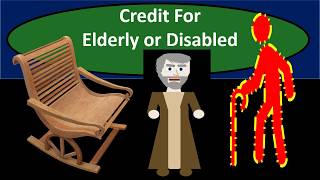 Credit For Elderly or Disabled  Income Tax 2018 2019 [upl. by Anabahs809]