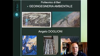 Geoingegneria Ambientale  Prof Angelo Doglioni DICATECh Poliba [upl. by Kate]