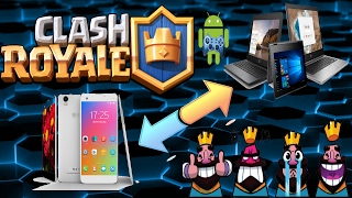 Como descargar Clash Royale y cualquier juego de Android para PC  Última Versión 2017 [upl. by Ahsinuq]