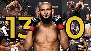 Khamzat Chimaev Full Fights Against All UFC Champions  130 Wins 🔥💪🏻  khamzatchimaev ufc fight [upl. by Rock153]