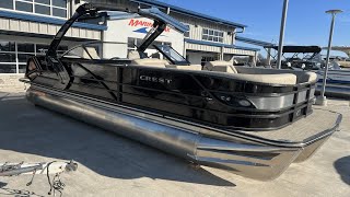 2023 Crest Continental 250  MarineMax Grand Lake [upl. by Ehcram926]