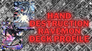 Cards In Hand Ravemon amp DanDevimon Deck Profile  Digimon TCG EX04 [upl. by Sokram664]