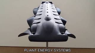 Pliant Energy Systems  Swimming Robot Amphibian [upl. by Elocal]