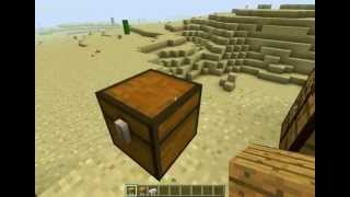 Minecraft TUTO 15 le coffre piégé [upl. by Areik]