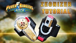 ZEONIZER Power Rangers ZEO Morpher Tutorial DIY [upl. by Rattray]