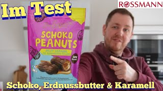 Rossmann quotDas Exquisitequot SchokoPeanuts Salty Caramel mit PeanutbutterFüllung im Test [upl. by Aitat459]