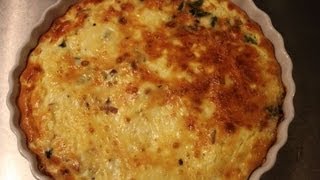 Spinatquiche Rezept vegetarisch  Der Bio Koch 117 [upl. by Tare671]