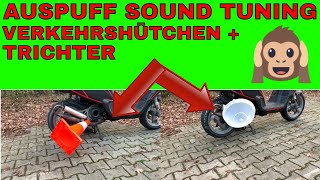 FUN Auspuff Trichter und Hütchen Tuning Verkehrshütchen [upl. by Ranita698]