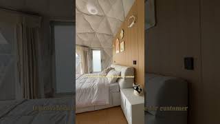 Custom Geodesic Dome Tent For Glamping [upl. by Enaed]