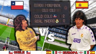 Equipos CHILENOS VS Equipos EUROPEOS [upl. by Aikemet]