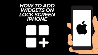 How to Add Widgets on Lock Screen iOS 18 [upl. by Atinaw]